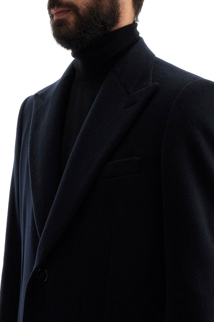 Single Breasted Cashmere Coat