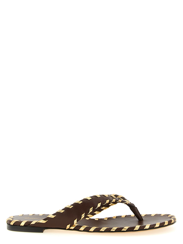 Gianvito Rossi Zaira Sandals - Brown | 3906d4a9f2a864ea59524d040feeca966591f70a