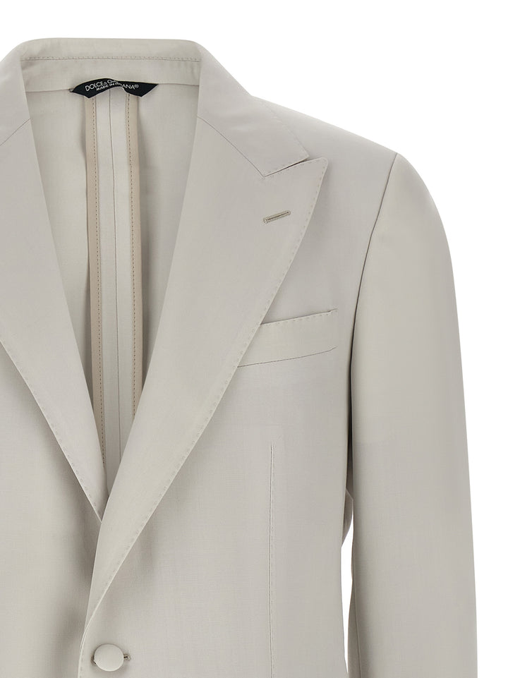 Dolce & Gabbana Taormina Blazer - Gray | e10cd39b7586eff9124d19802fecc84e869c0c46