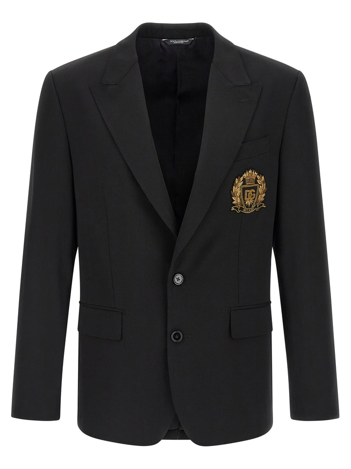 Dolce & Gabbana Sicilia Light Blazer - Black | 123c1004d4922894bd716da33329f2a1d24cccb6