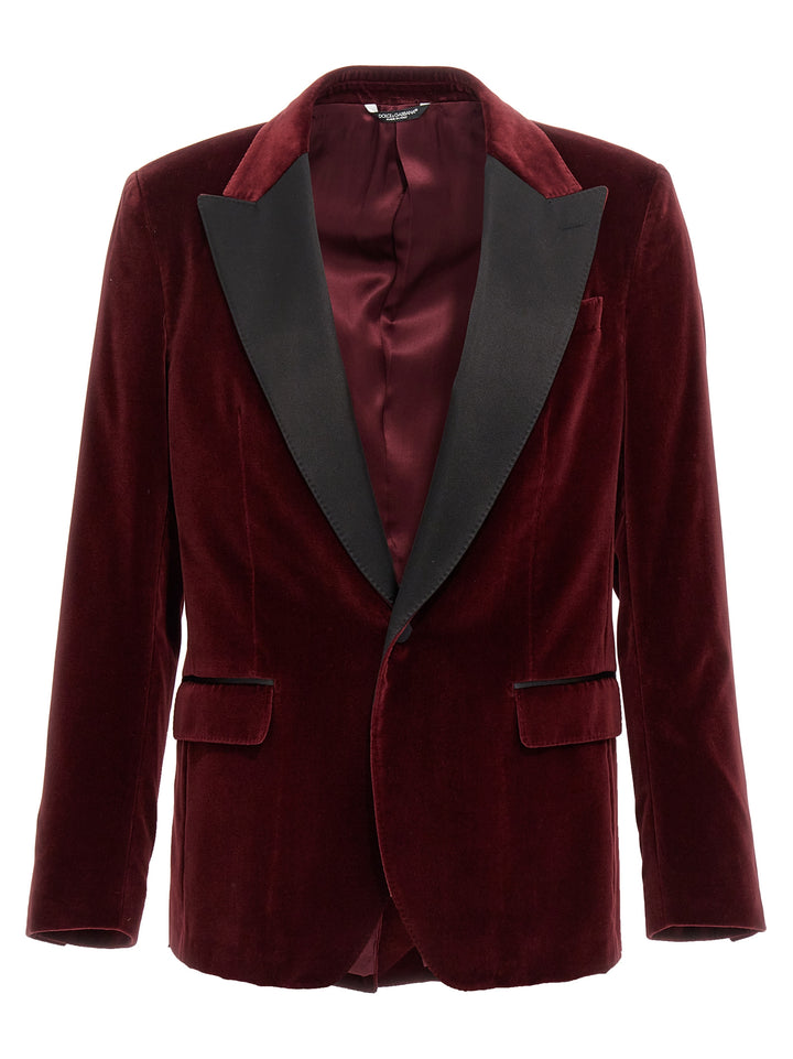 Tuxedo Blazer Bordeaux