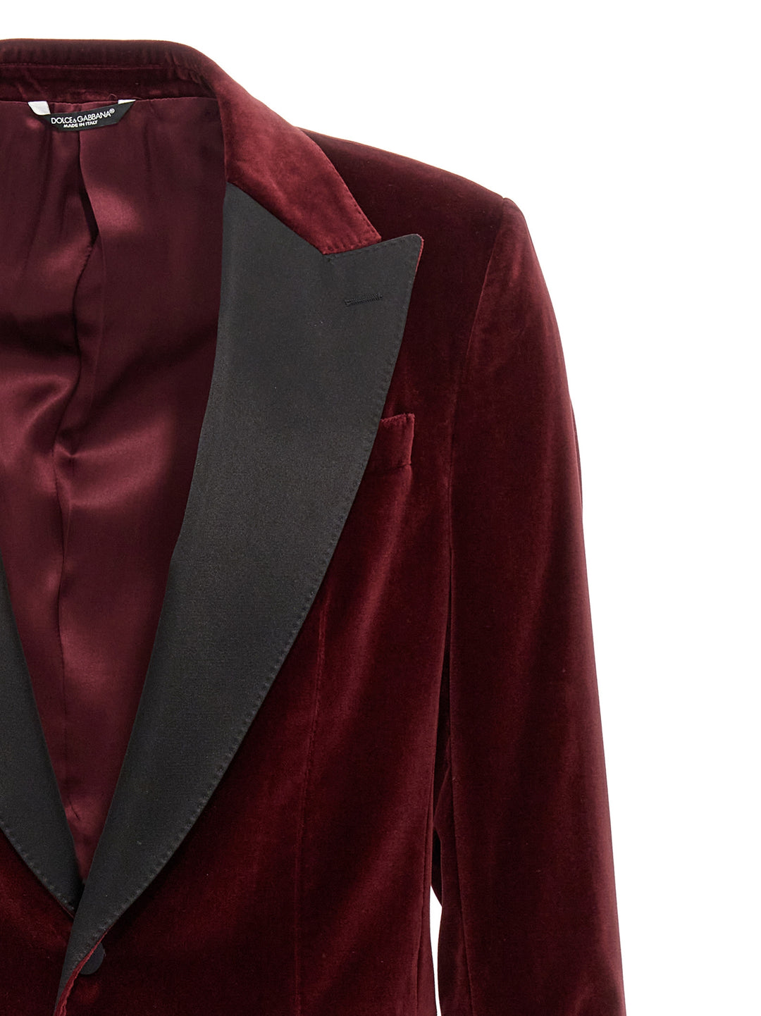 Tuxedo Blazer Bordeaux