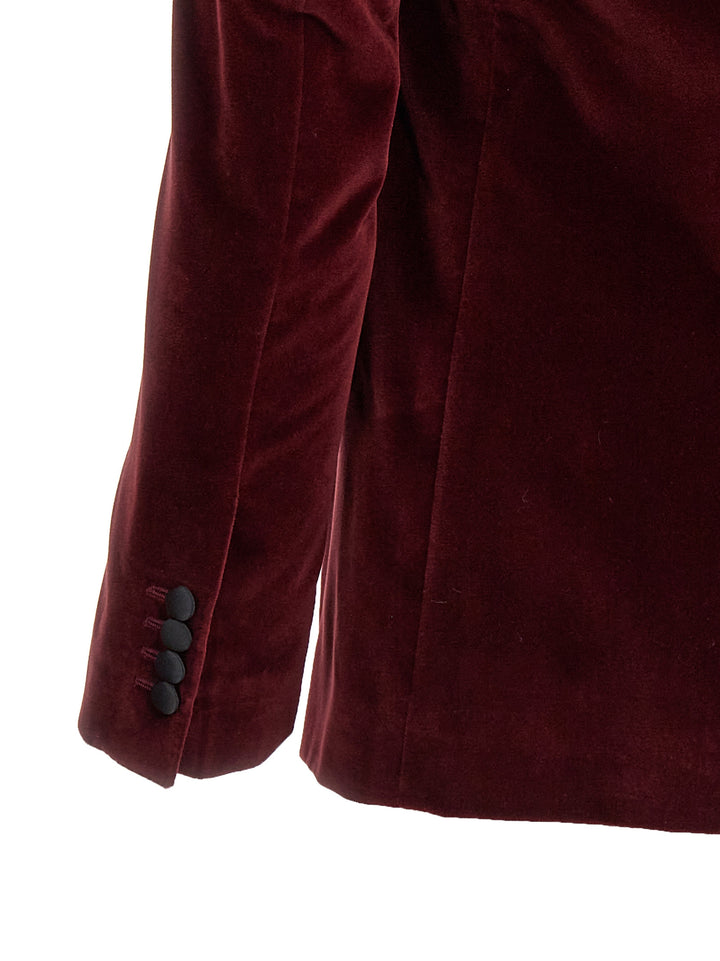 Tuxedo Blazer Bordeaux