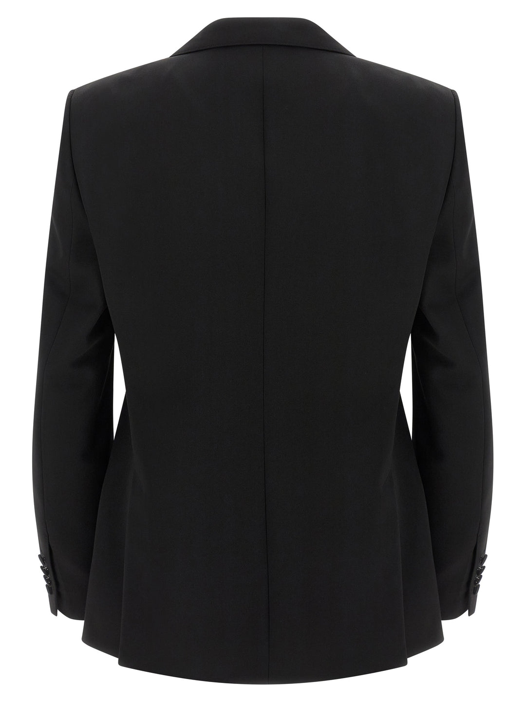 Dolce & Gabbana Tailored Double-Breasted Blazer - Black | 65de244f2ca6bc49868d25ed4971afcc528997ad