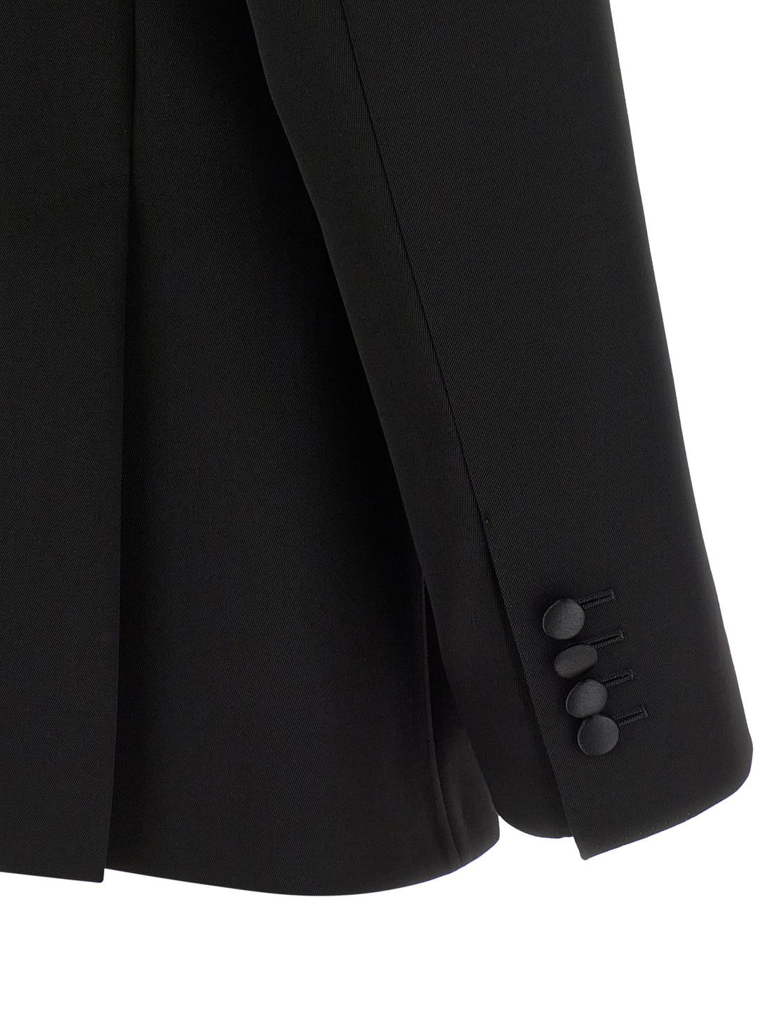 Dolce & Gabbana Tailored Double-Breasted Blazer - Black | e2d757e110118ee81d0d4d7e20533eace9cc5dd1