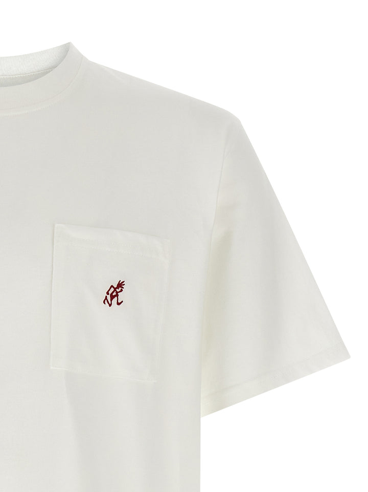 Gramicci One Point T-shirt - White | 6397971514461c294b260bb12080aebc0aeb2a5b