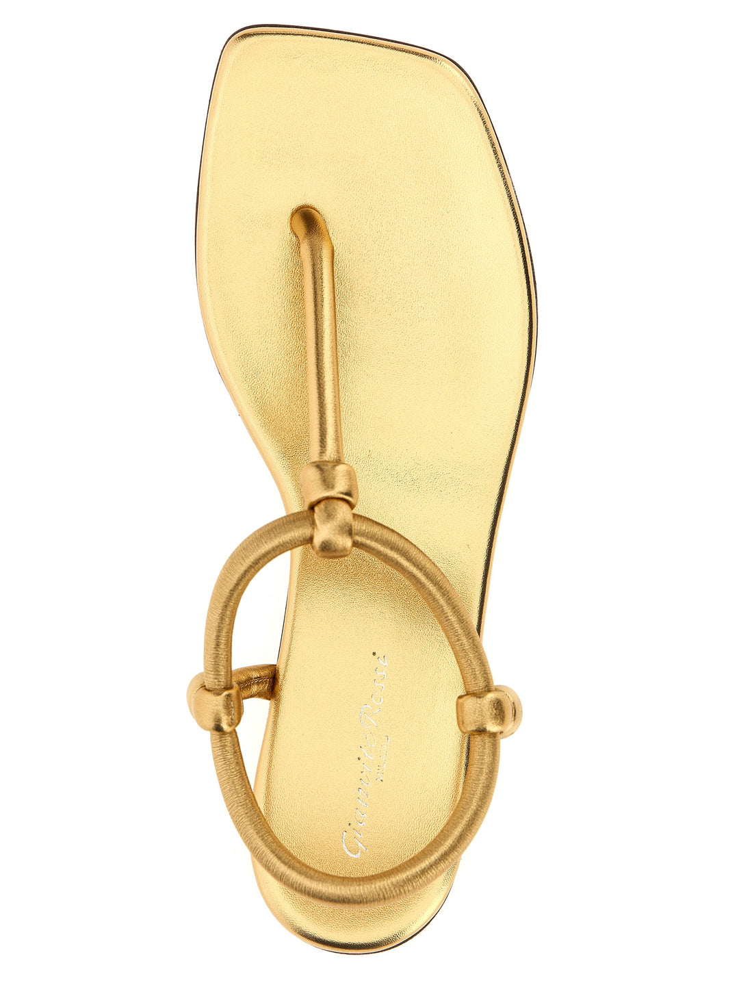 Juno Thong Sandals Gold