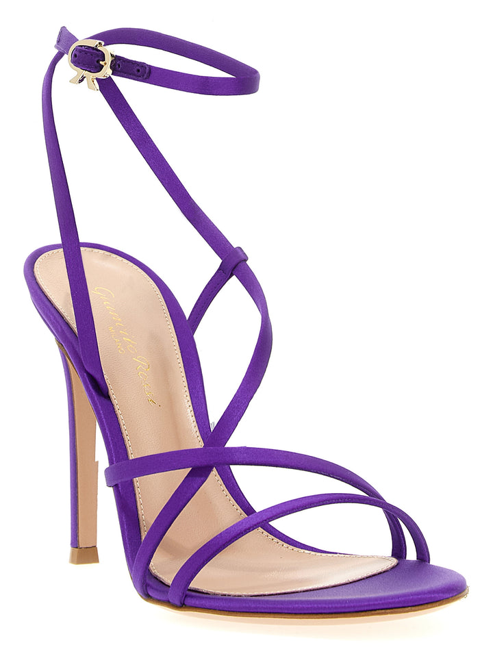 Gianvito Rossi Orchid Sandals - Purple | e9aba03f020b9712efa1b657298749c5f4580e6e