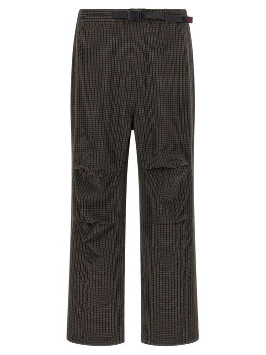 Northside Plaid Pants Brown