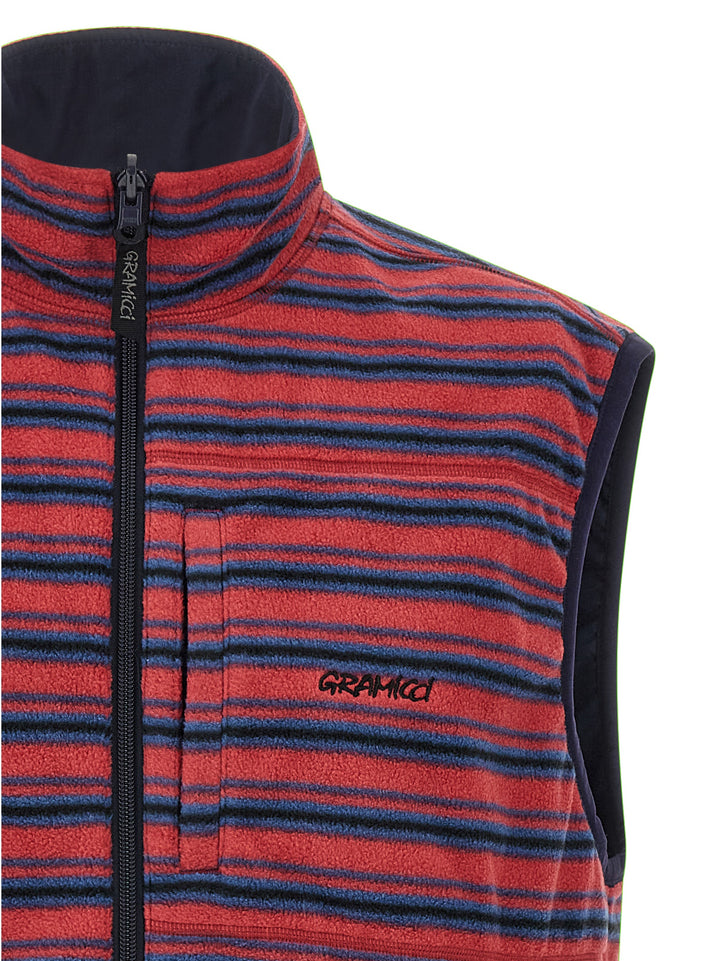 Gramicci Thermal Fleece Reversible Gilet - Multicolor | 4beae99261058012c42af758e999a0b5cbb65c1d