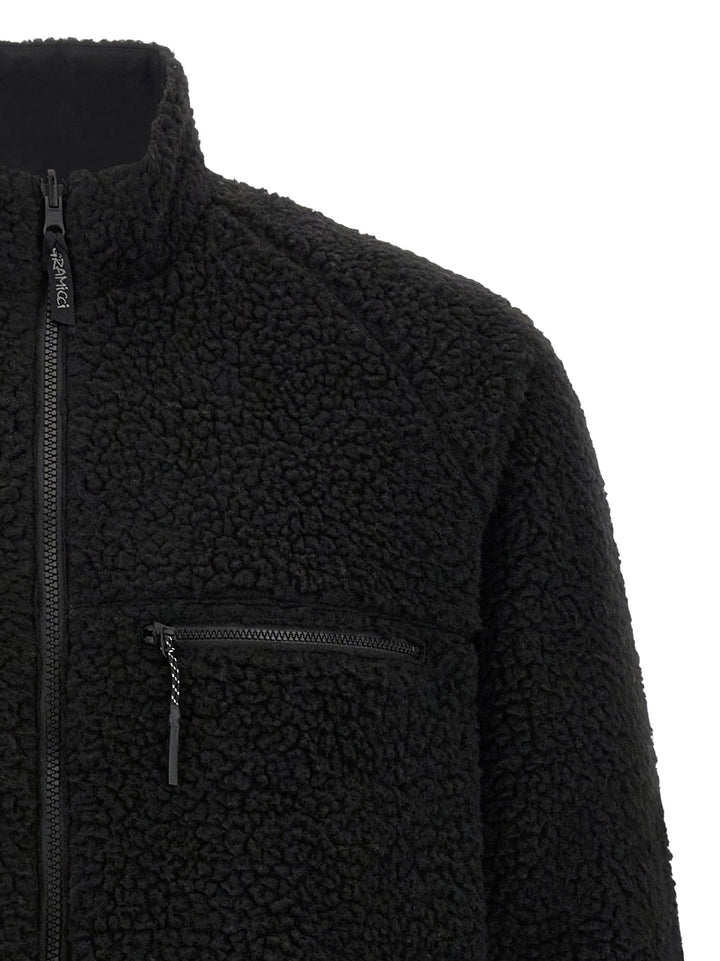 Gramicci Reversible Sherpa Puffer Jackets - Black | 5ac0468dd101a516a8843aef359f70a98c6deafc
