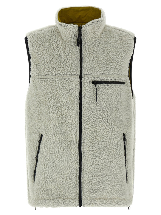 Reversible Sherpa Gilet Multicolor