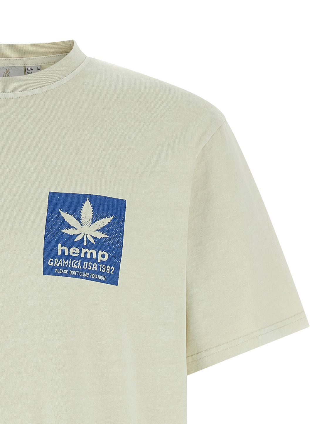 Gramicci Hemp T-shirt - Beige | 02ebfa57ff1832d60ff23f15542954eff5d11d06