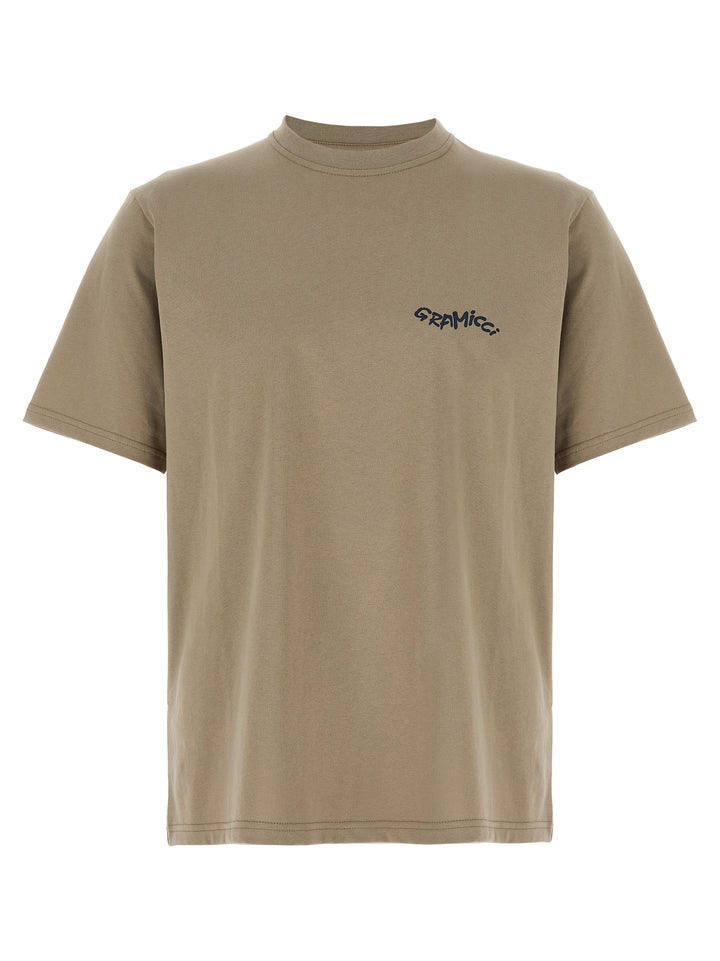 Gramicci Gecko T-shirt - Beige | 051cef696551681a49f9ed2e5432fbb235bc8bf7