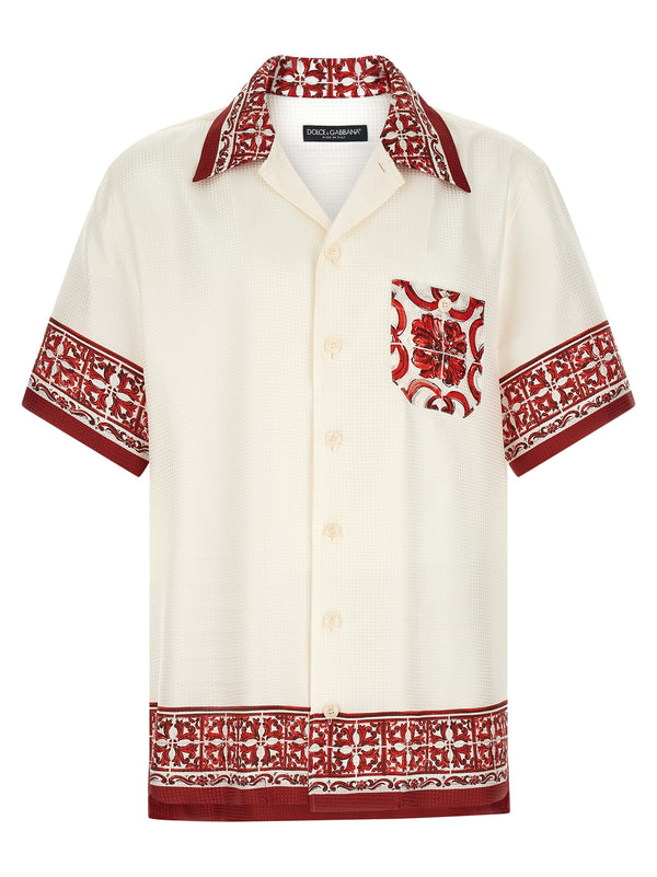 Hawaii Shirt And Blouse Red