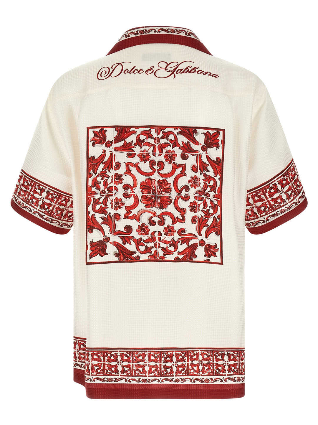 Dolce & Gabbana Hawaii Shirt and Blouse - Red | dac52476b9f2c0f5290761b6b0e1696a3643209b