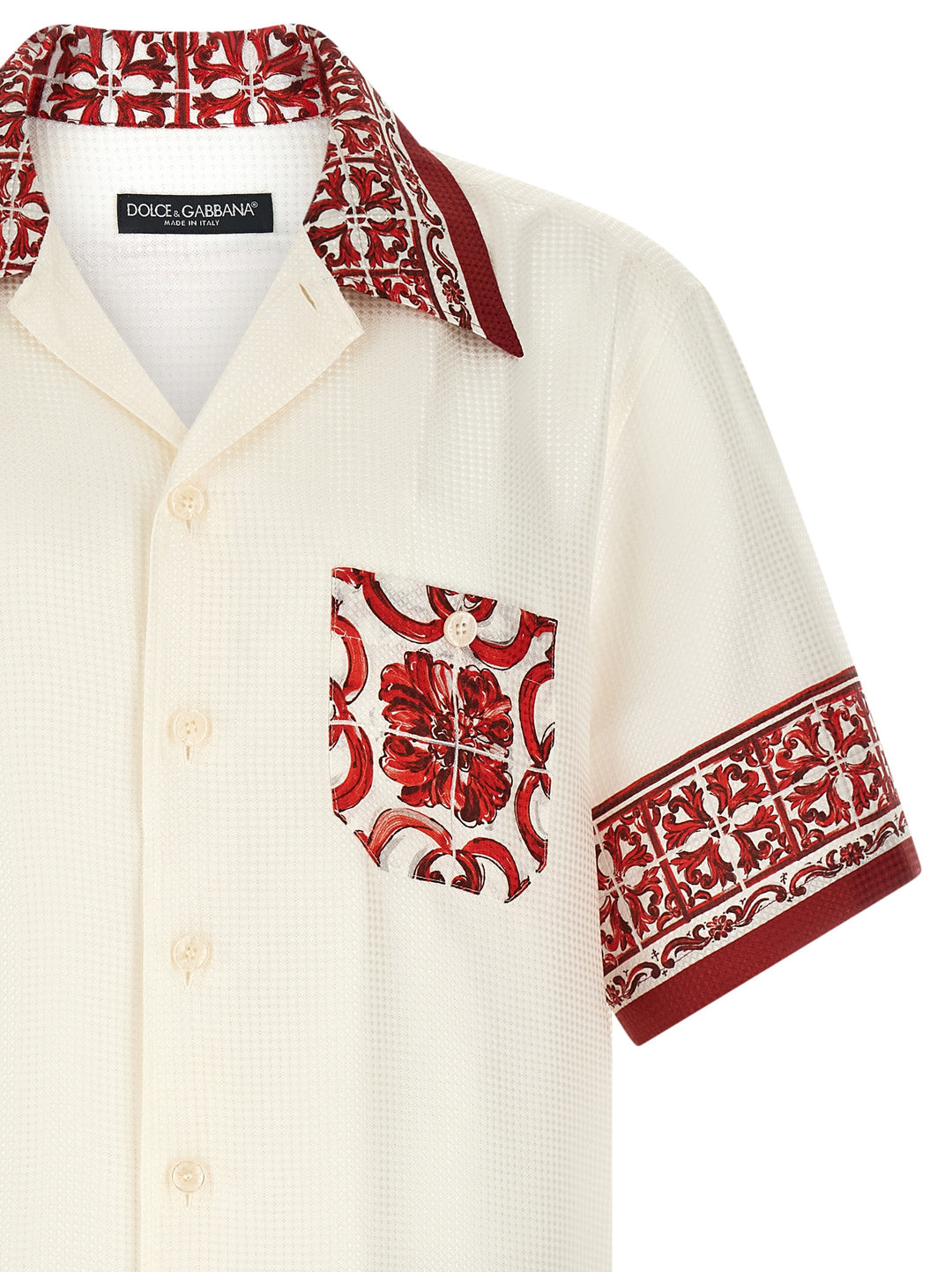 Dolce & Gabbana Hawaii Shirt and Blouse - Red | 1675180e023306490a09aecf0d9f3dc6f006da65
