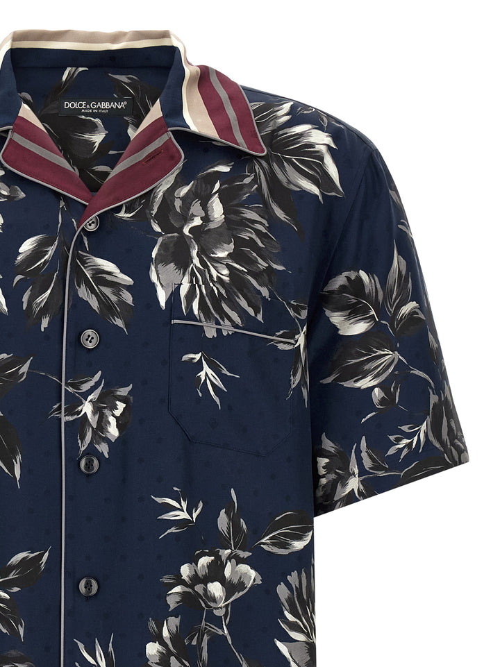 Dolce & Gabbana Hawaii Shirt and Blouse - Blue | 7a6a26c256c16a0fb32bfe4de1dcd92f10f817c0