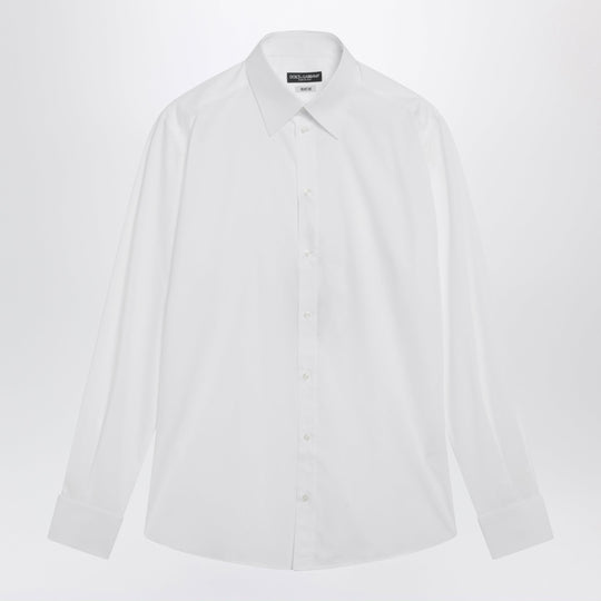 Martini White Cotton Poplin Shirt