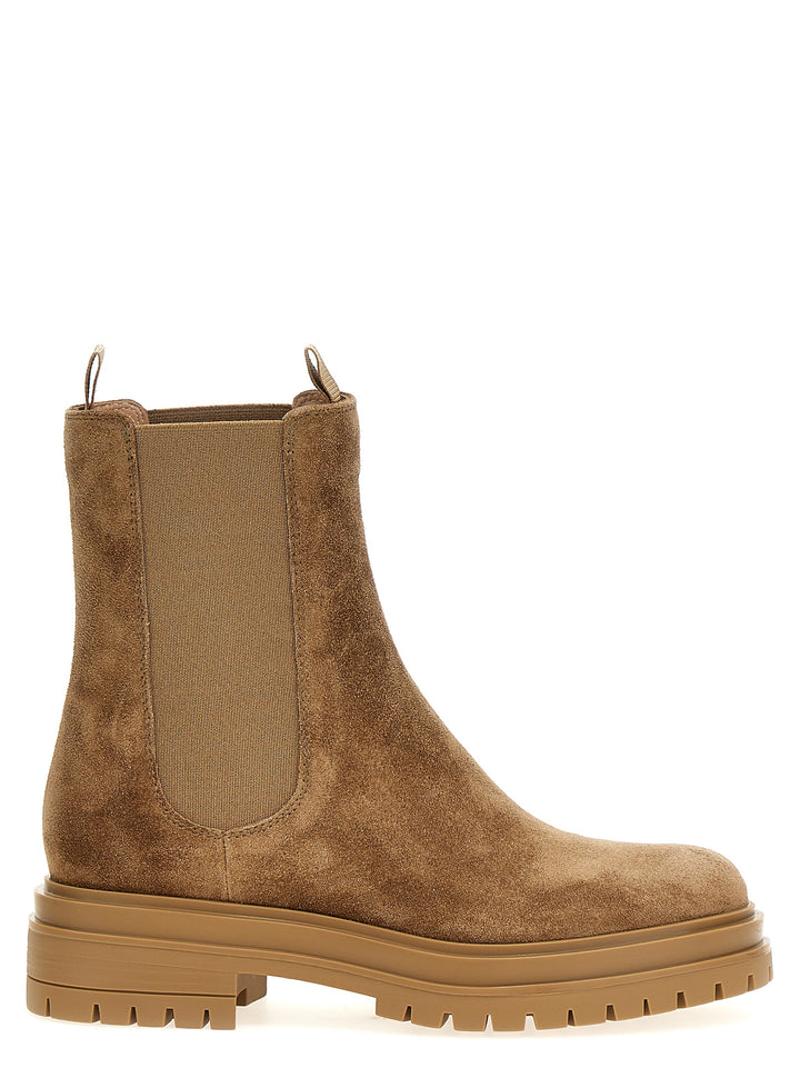 Chester Boots, Ankle Boots Beige