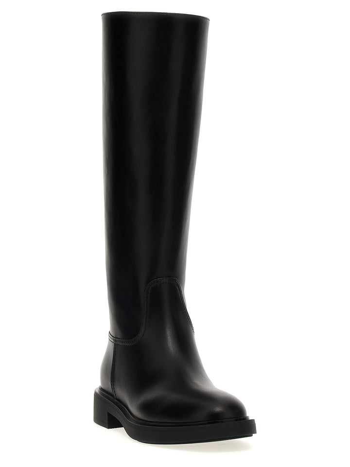 Leather Boots Boots, Ankle Boots Black