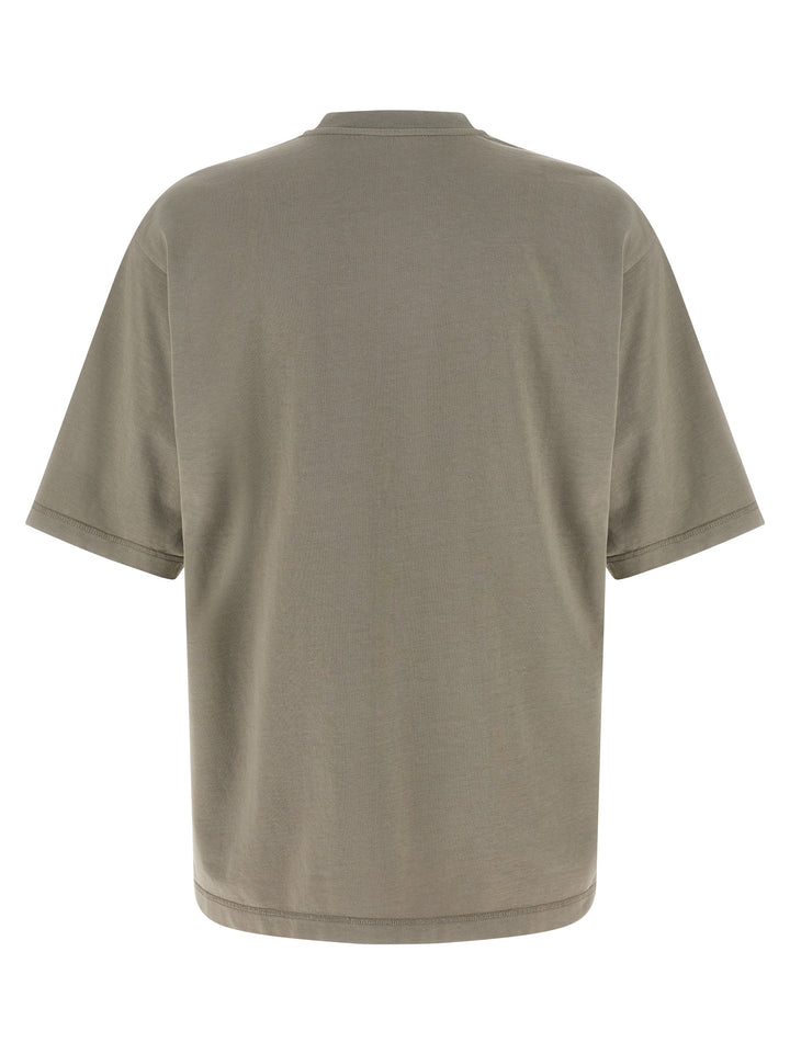 Dolce & Gabbana Flocked Print T-shirt - Gray | ab997c247dc28f79b0cd0275334c10a0bc529b31