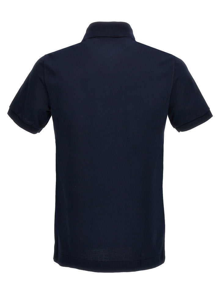 Dg Essential Cluster Polo Blue