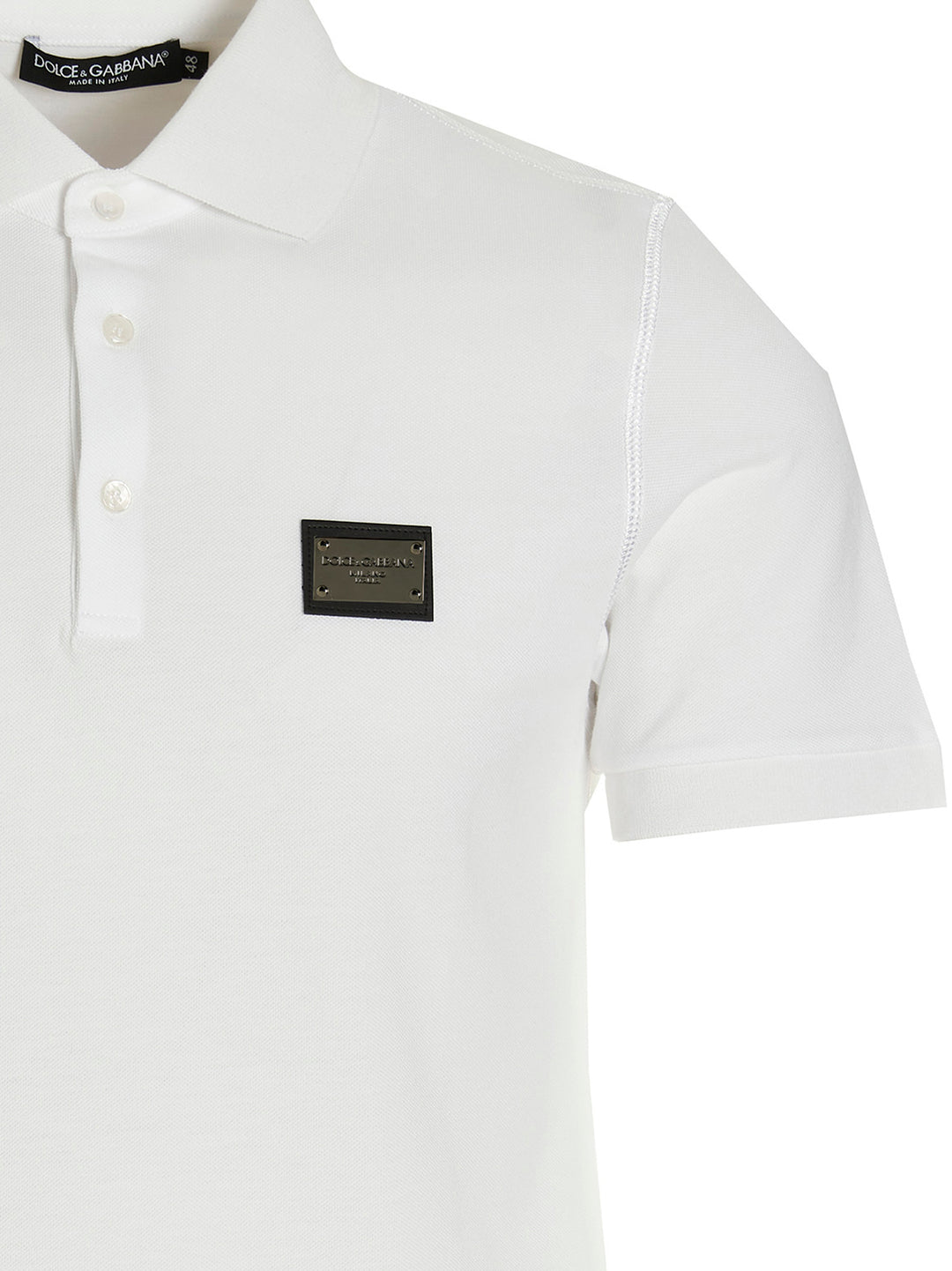 Dolce & Gabbana Dg Essential Polo - White | c5f4c4123100c14bfdacbf2dfd792a7e7044069a