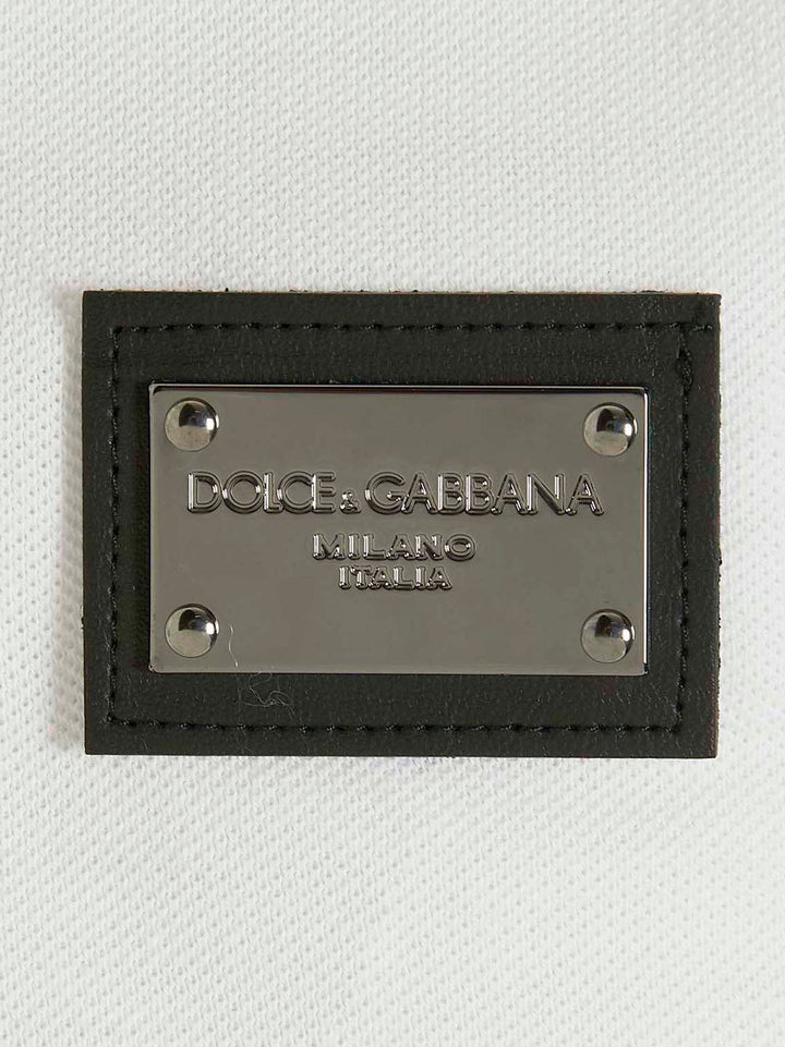Dolce & Gabbana Dg Essential Polo - White | af89a1b684fc617bb0c1cfbef72fc5368289f0a8
