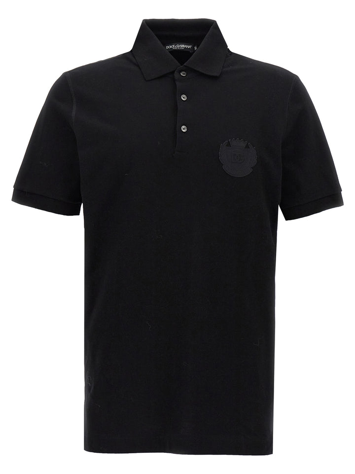 Patch Logo Polo Black