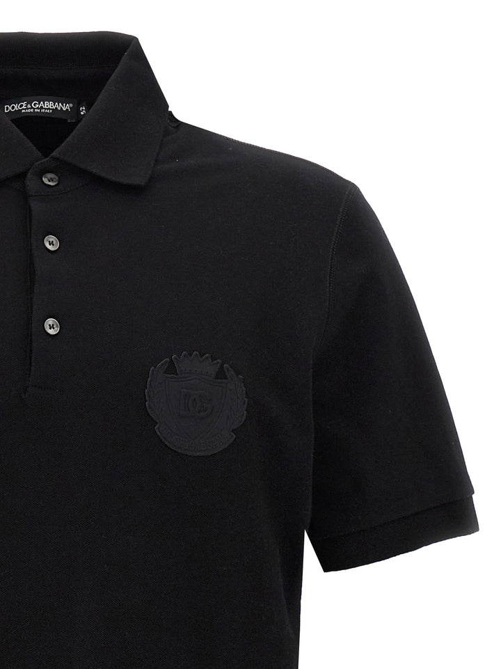 Patch Logo Polo Black