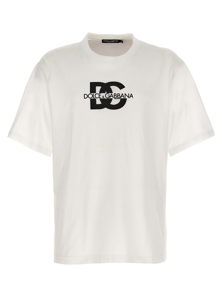 Dolce & Gabbana Logo T-shirt - White/Black | 314ed05efcfa97a74867eb9b29157e7eae6fb039