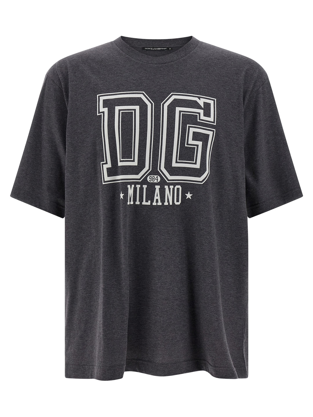 Dolce & Gabbana Flocked Print T-shirt - Gray | a00a0c7a32d566d2357115d8e15856459e6f444f