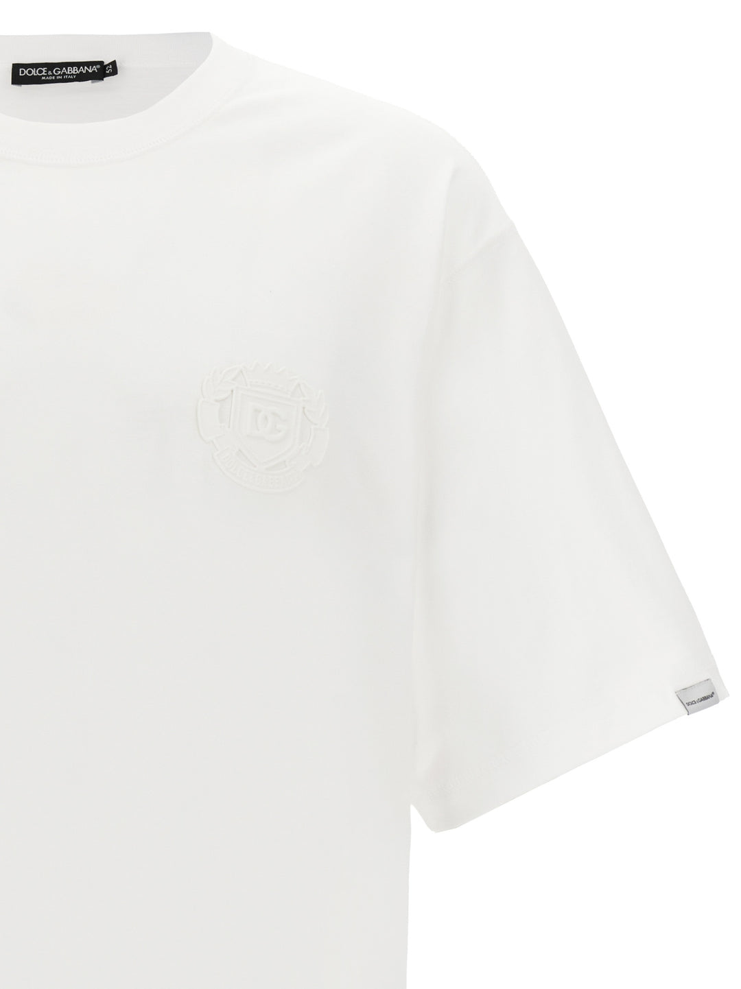 Logo Embroidery T-Shirt White