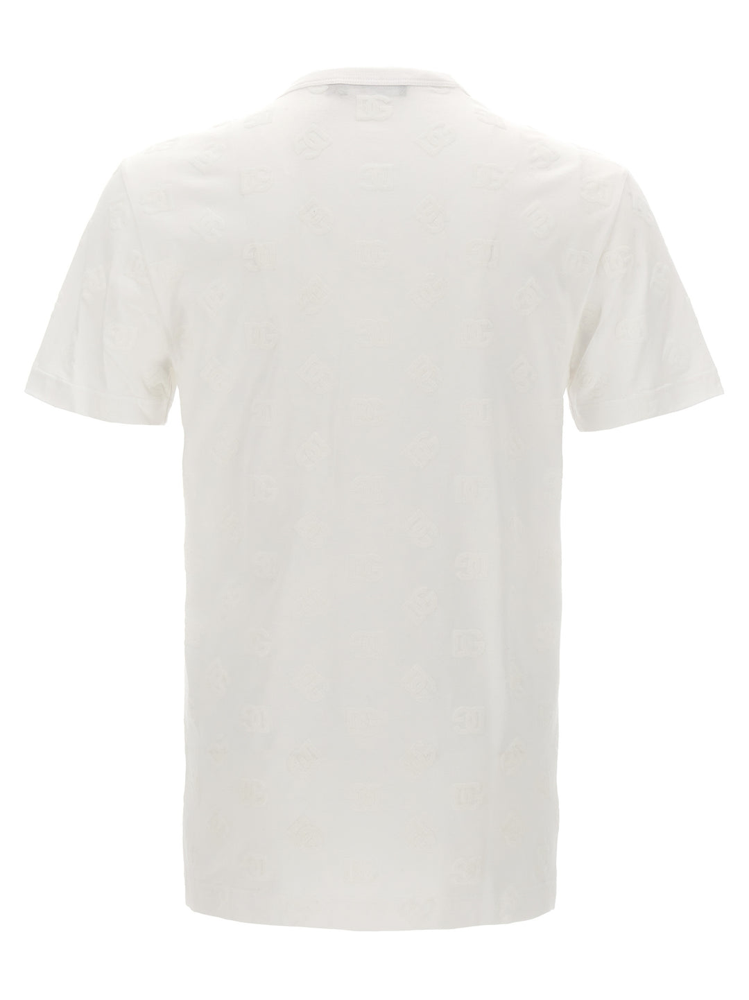 Flocked Logo T-Shirt White