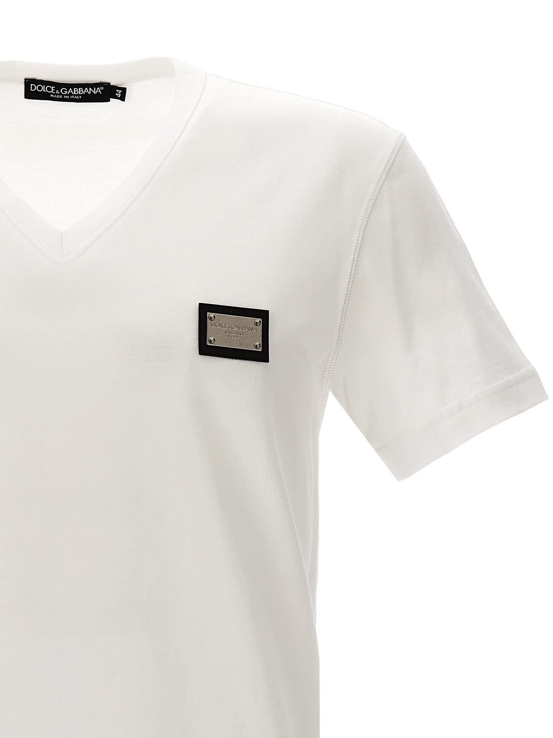 Dolce & Gabbana Logo T-shirt - White | 7ce4a7b377c931075a1cd3c0665a5c31f19109aa