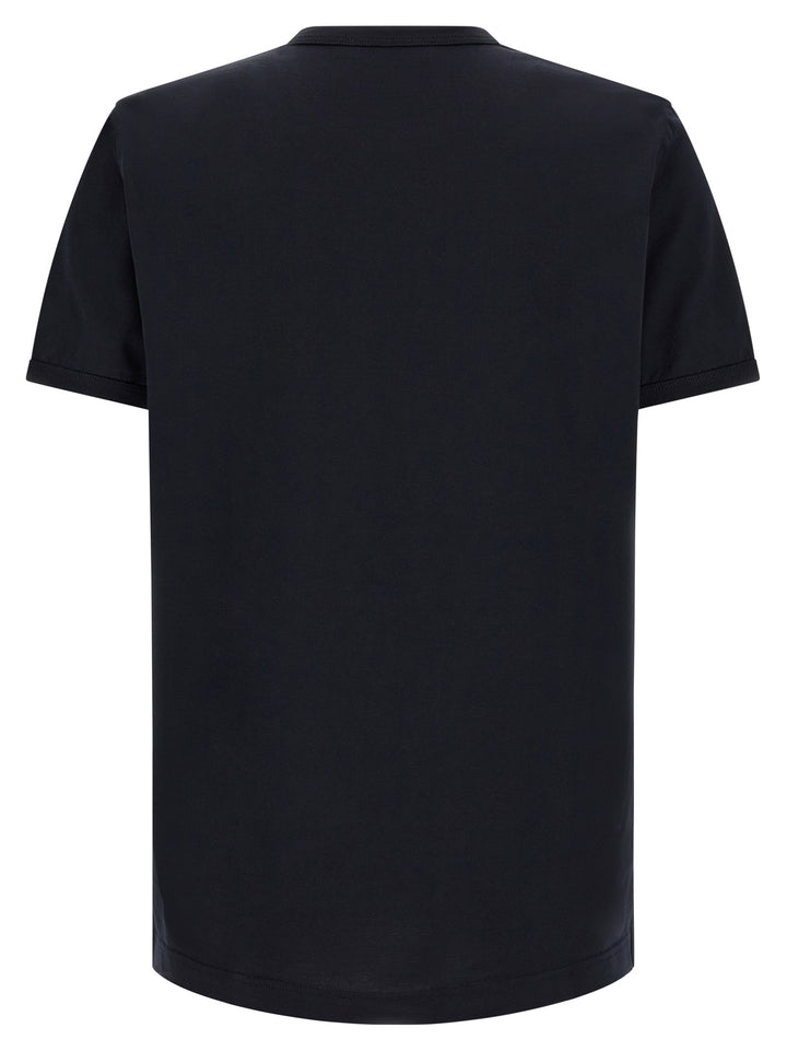 Dolce & Gabbana Metal Plate T-shirt - Blue | 305a3ac2d93ac15224f6380fb876942461bd8c97