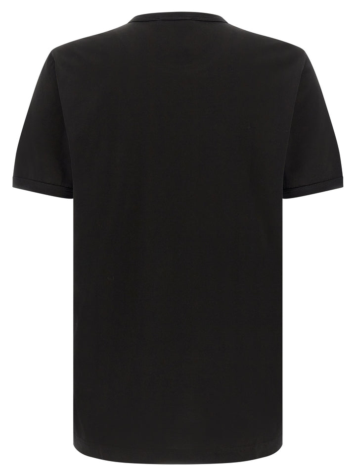 Dolce & Gabbana Metal Plate T-shirt - Black | 44b7b75bc9f77c0f8a01e9bf4d05734c607b8995