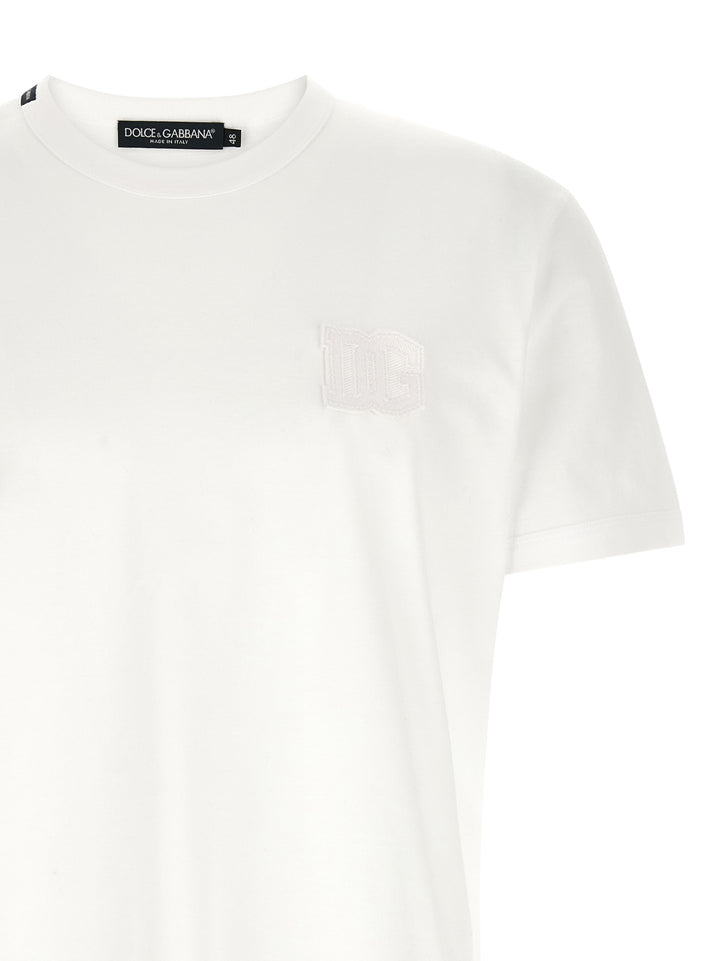 Dolce & Gabbana Dg T-shirt - White | 9ed4111cb868127496c277c1024766c05ee93b86