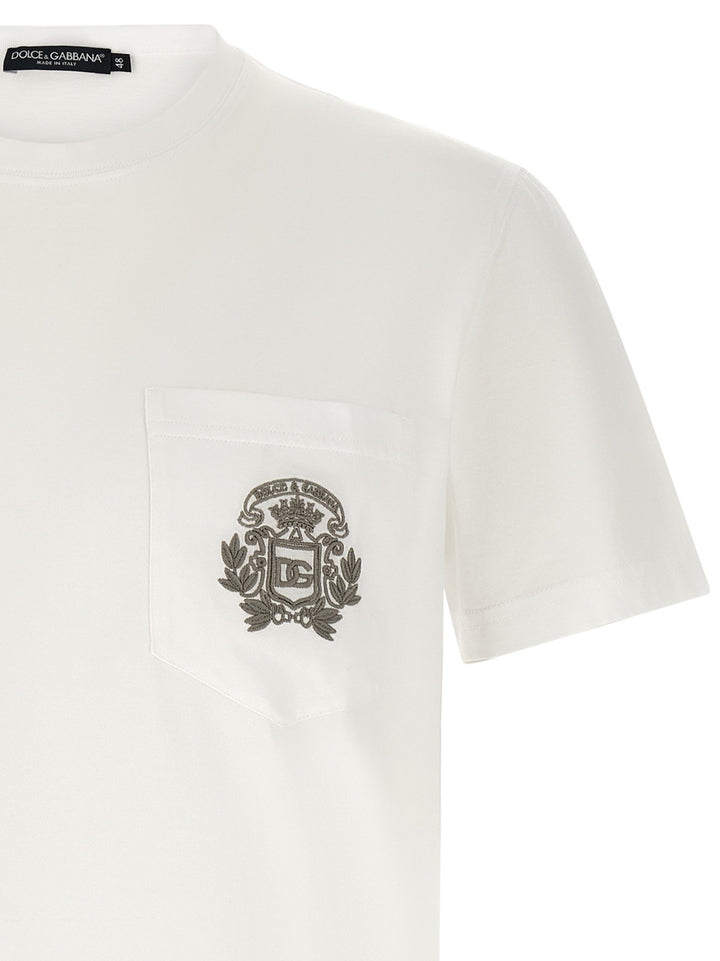 Dolce & Gabbana Dg T-shirt - White | c9ada36628db7c8b970a9060e28b8128b0f78950