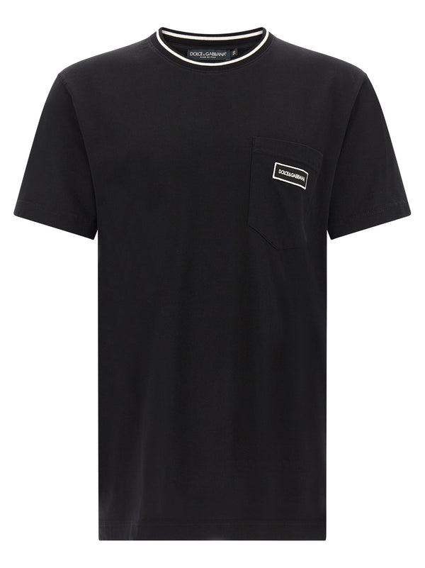 Logo Pocket T-Shirt Black