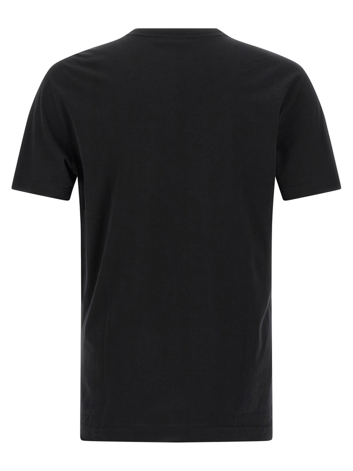 Dolce & Gabbana Dg Logo Print T-shirt - White/Black | 40c3c0622b35a961f7afb242fe26243b75885fe3