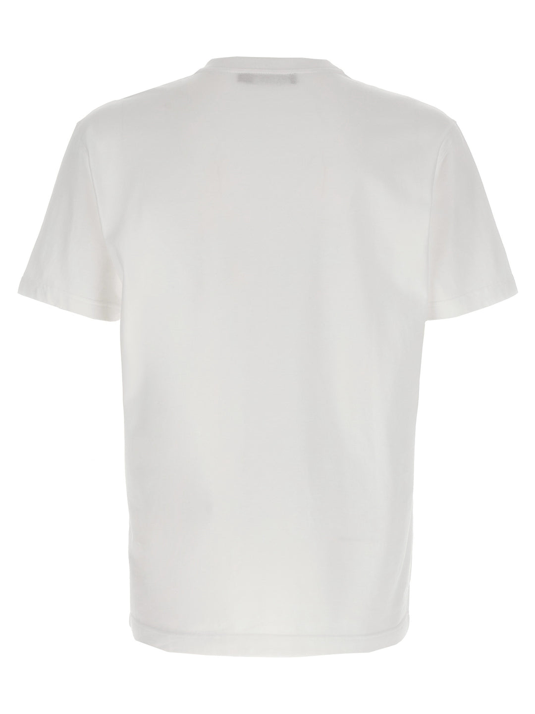 Dolce & Gabbana Flock Print T-shirt - White/Black | c02bc02216f40912b53b618341d0f55635a90c00