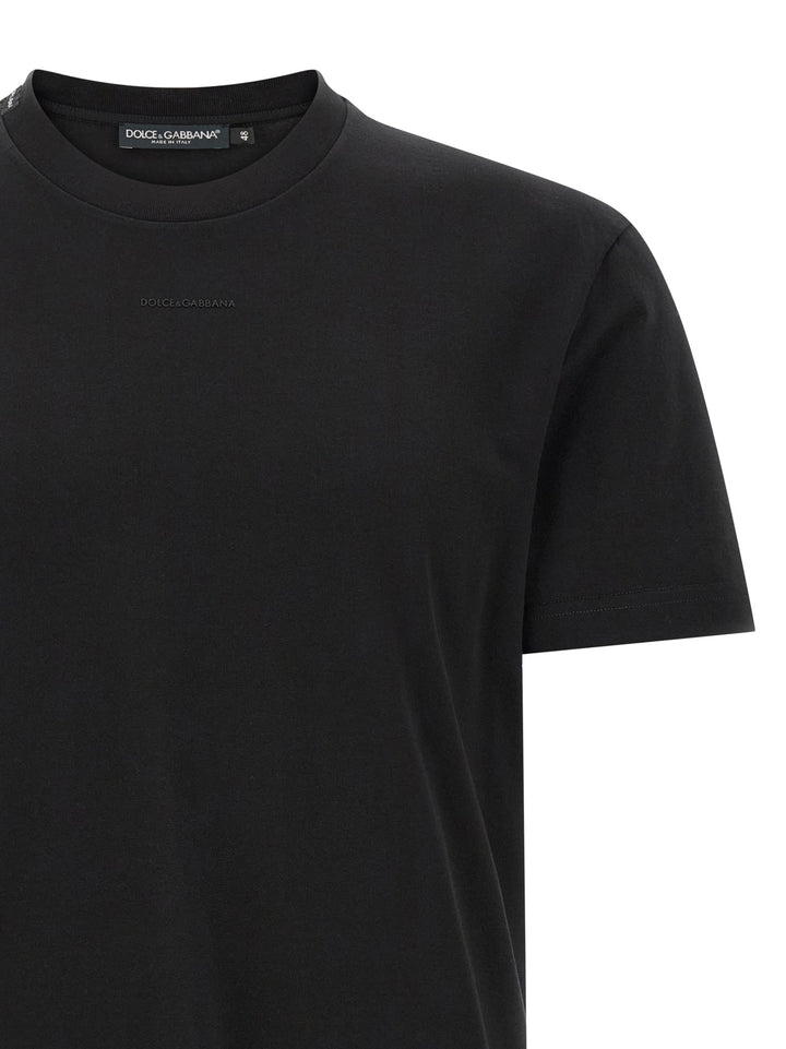 Dolce & Gabbana Mini Logo T-shirt - Black | 7d2e153de57f2d67da9e3c3593b1c70764d60ff8