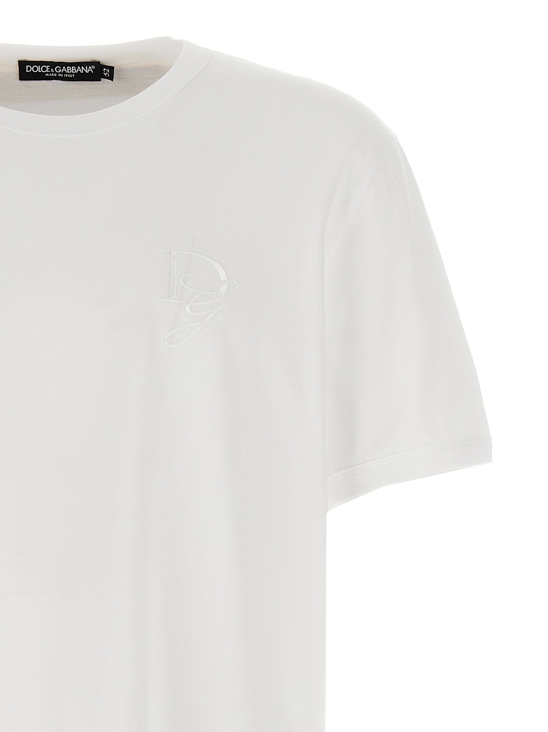 Logo Embroidery T-Shirt White