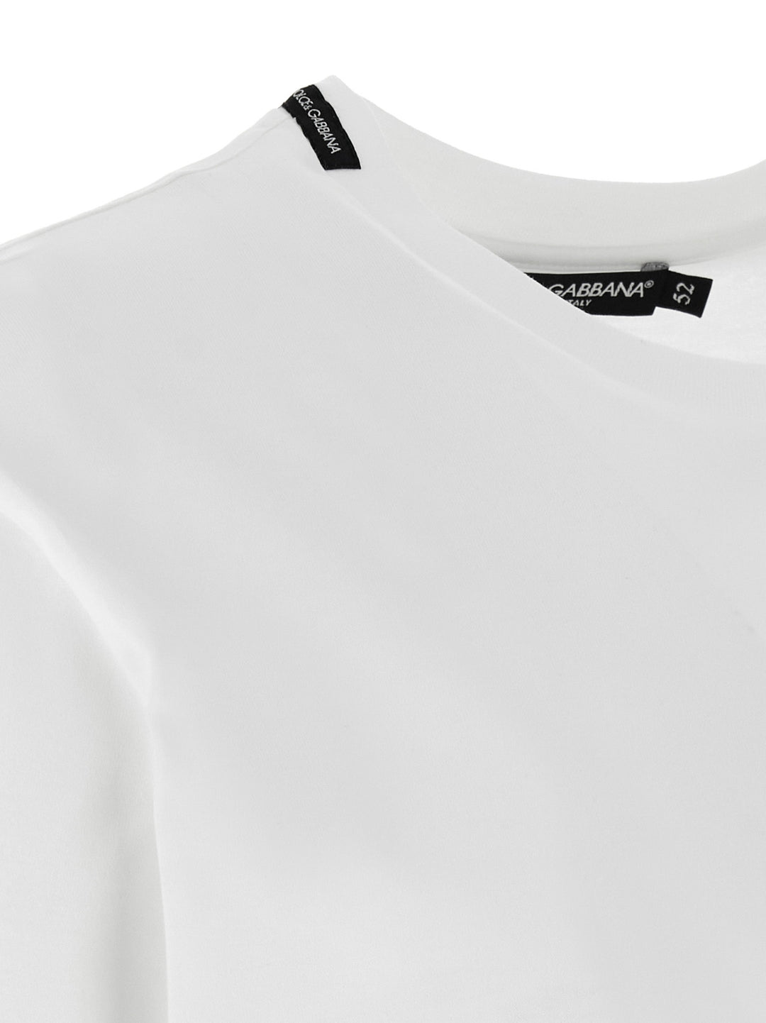 Dolce & Gabbana Logo Embroidery T-shirt - White | 9f813d71d5816f8eacc3f7eac0151363ef41495a