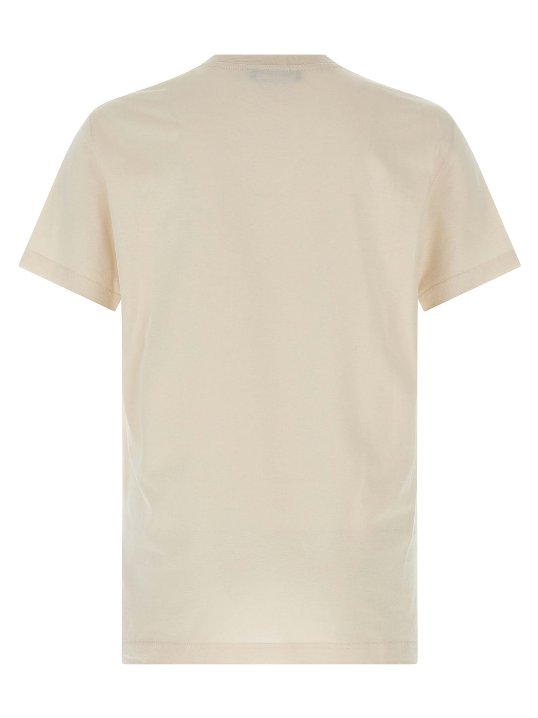 Dolce & Gabbana Double Embroidery T-shirt - Beige | cc046151d624977c9cd51f36cc120f897190c86e