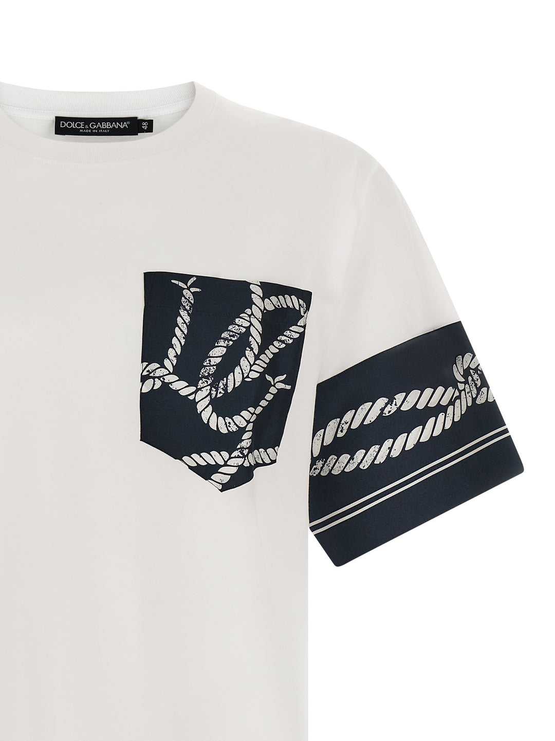 Dolce & Gabbana Marina T-shirt - Blue | 045454f6a086ef25e307c612b71db5e2e86ea962