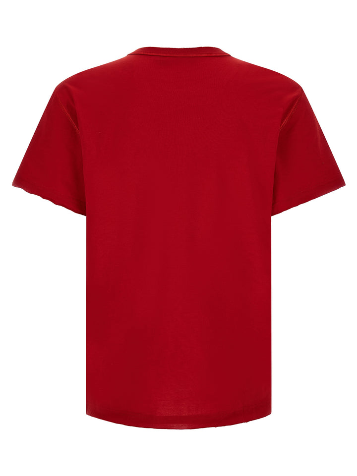 Dolce & Gabbana Tone-On-Tone Patch T-shirt - Red | 5390bbb220e7fc1a53852d9576caba8b9f89dbc1
