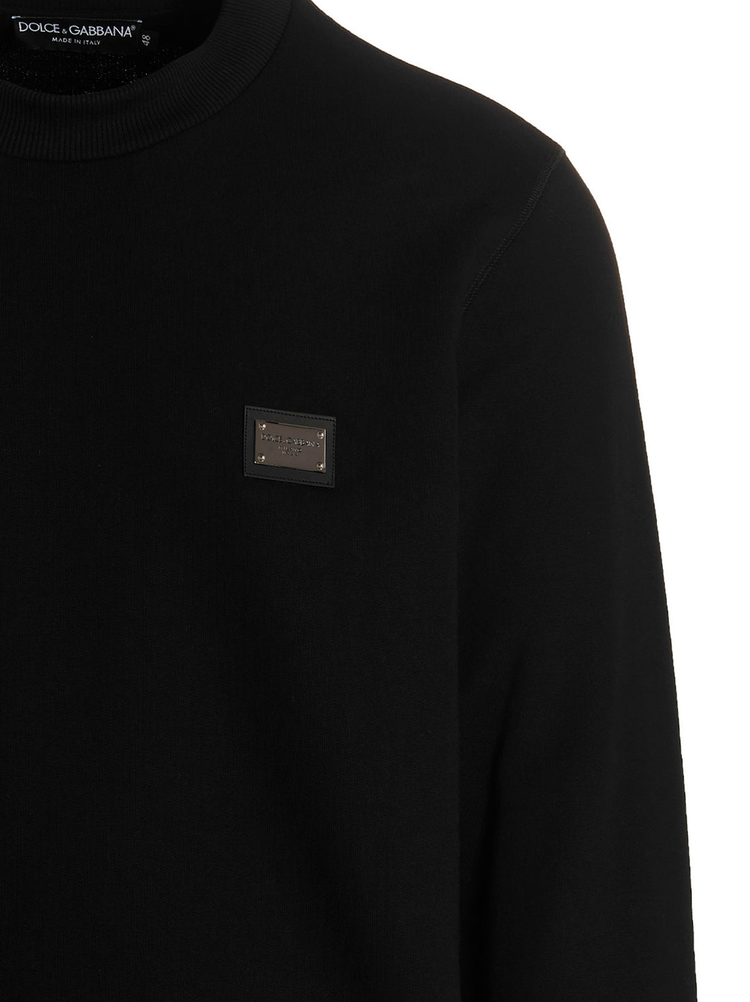 Dolce & Gabbana Dg Essential Sweatshirt - Black | 16e855bdeaa5c8c1ef6d9136f9cfb2dac2a45999